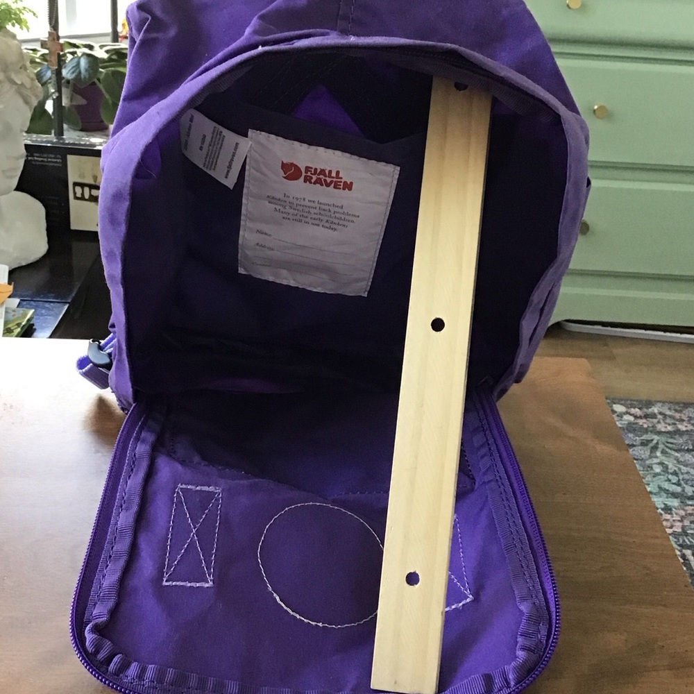 Purple Fjällräven Kånken Mini backpack - Picture 6 of 16
